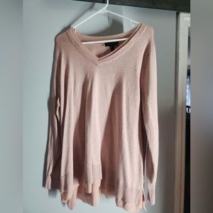 Lane Bryant 22/24 Pink Sweater Used